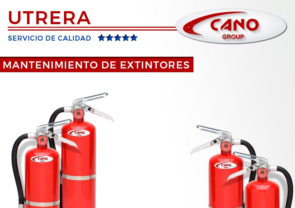 Contrato de mantenimiento de extintores en Utrera